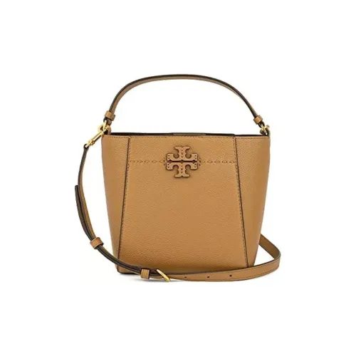 TORY BURCH McGraw Зернистая кожа личи Коровья кожа Сумка Маленький Женские Тирамису