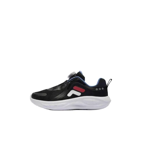 FILA KIDS BOA Slip-resistant Abrasion-resistant Low Top Training Shoes Kids Черный Детский