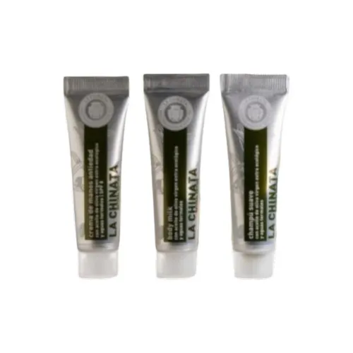 La Chinata Женские Мини Наборы для ванной комнаты Hydrating Сглаживающий Крем для рук 15 мл + Лосьон для тела 15 мл + Шампунь 15 мл