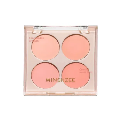 MINSHZEE 4 Осветляющий COLORS Румяна Легко Смесь Корректирующий Тон Кожи Матовый Цвет лица 10г