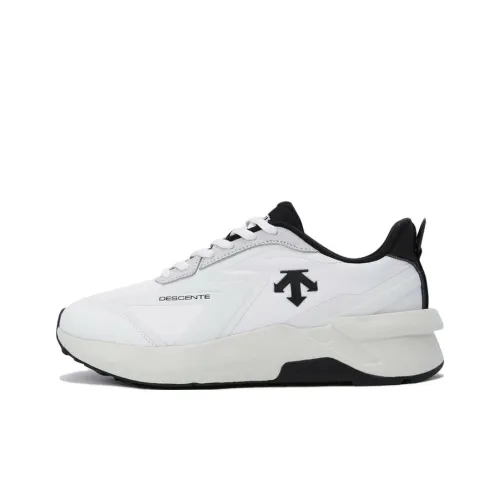 DESCENTE Alpine UT Противоскользящий Устойчивый к истиранию Низкий Топ Повседневная обувь Унисекс Белый