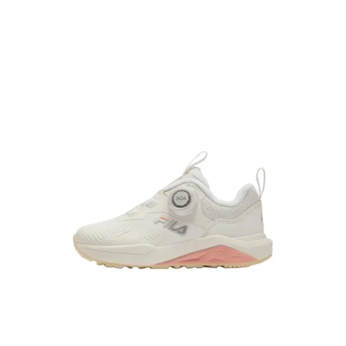 FILA KIDS BOA Устойчивые к истиранию Низкие Кроссовки для тренировок Детские Белые для детей 3-7 лет