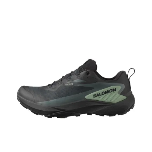 SALOMON Genesis Аbrasion Resistant Низкие Беговые кроссовки Мужские Черные