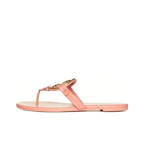 TORY BURCH Miller Шлепанцы Женские Розовые