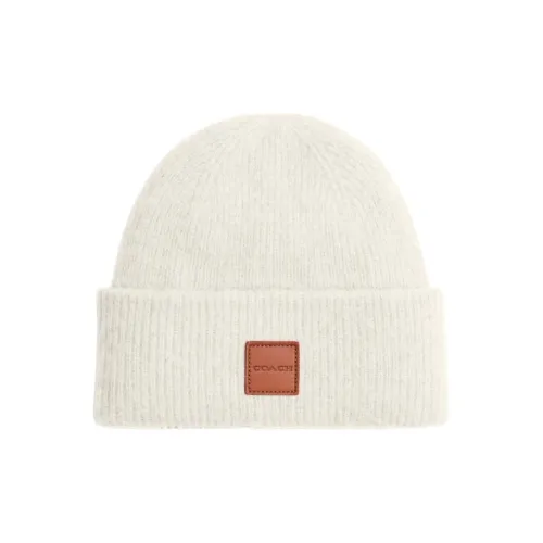 COACH Нейлон Шапки-бини Мужской Белый