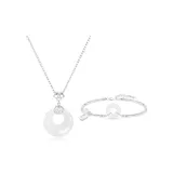 Богатство и Безопасность Пряжка [Белый] + Безопасность Пряжка Ожерелья