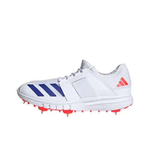 Adidas Howzat Spike 20 Slip-Resistant Abrasion-Resistant Low-Top Training Shoes Unisex White Adidas Howzat Spike 20 Противоскользящие Устойчивые к истиранию Низкие Кроссовки для тренировок Унисекс Белые