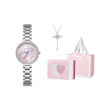 Ангел'S Любовь Коробка "Сердцебиение" [Розовая оболочка, серебряный стальной браслет]