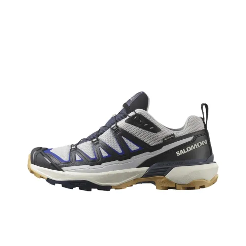 Salomon X Ultra 360 Slip Устойчивый к истиранию Низкий Топ Походная обувь Мужская Серый Черный