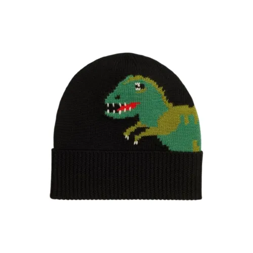 COACH Мериносовая шерсть Шапки-бини Женские Черный