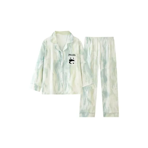 Han Ziduo Пижамный комплект мужской зеленый