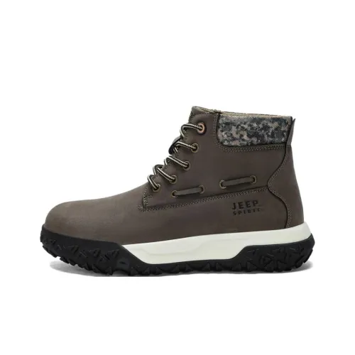 JEEP SPIRIT Зимний тактический ботинок уличная обувь мужской Mustang коричневый