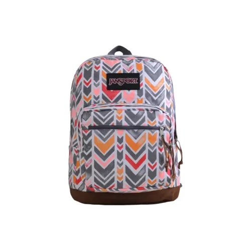 JanSport Холст Рюкзак Большой Унисекс Коралловый Персиковый Daisy