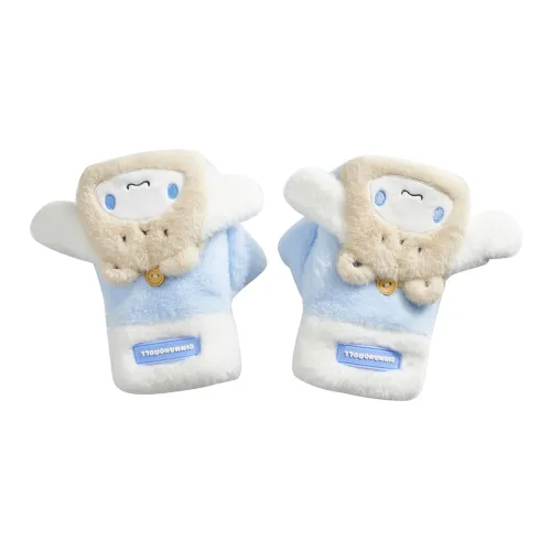 Санрио Полиэстер Трикотаж Перчатки Унисекс