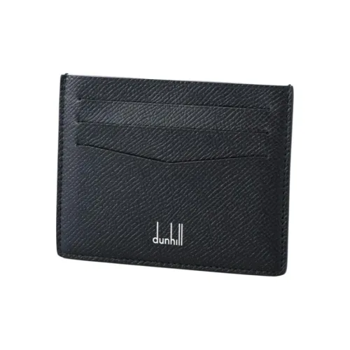 Dunhill Держатель для карт из коровьей кожи мужской черный