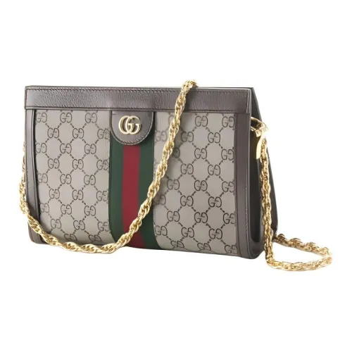 GUCCI Canvas Сумка через плечо Сумка на плечо Женская Многоцветная