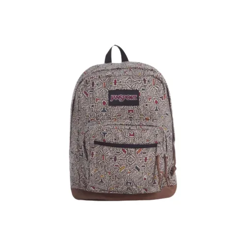 JanSport Холст Рюкзак Большой Унисекс Коричневый