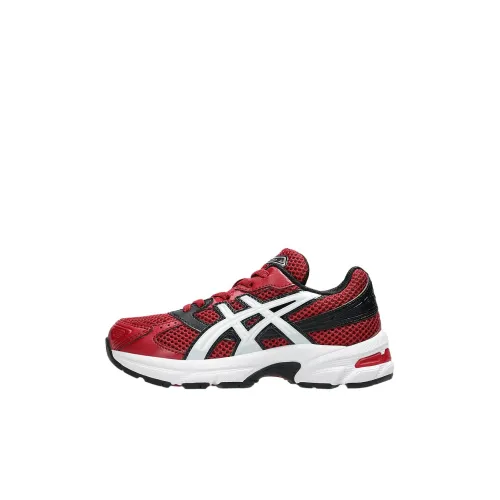 VISSEL Коби x Asics Гель 1130 Low Топ Детские Лайфстайл Кроссовки Красный Белый Черный Дети Возраст 3-7 Лет