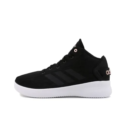 Adidas Lifestyle Shoes Slip Resistant Abrasion Resistant MID Топ Кэжуал Женские Черный