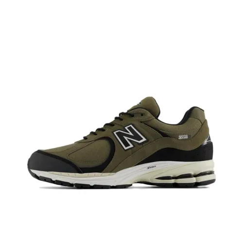 New Balance NB 2002R Low Топ Повседневная обувь Мужская Зеленый Черный