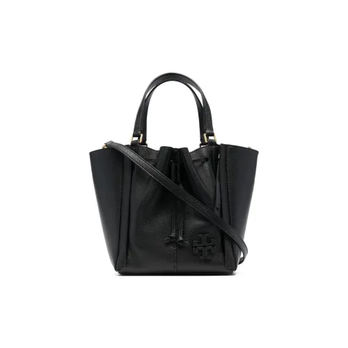 TORY BURCH McGraw Кожа Сумка через плечо Сумка Средний Женская Черная