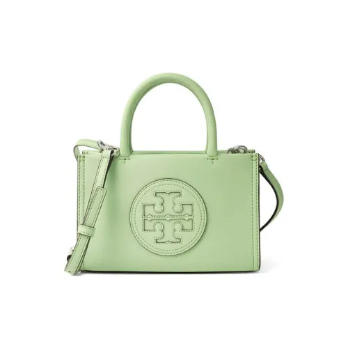 TORY BURCH Ella кожа сумка-тоут сумка для покупок сумка через плечо мини женская зеленая