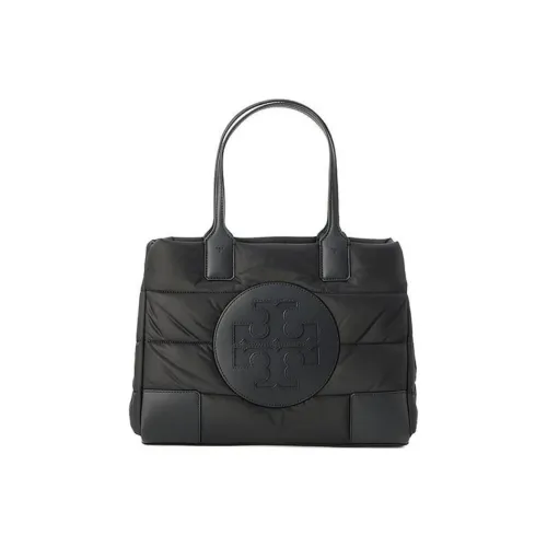 TORY BURCH Легкий Сатин Полиэстер Тоут Сумка Сумка для покупок Сумка Сумка через плечо Женская Черная