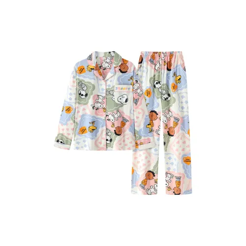 Gongdie X SNOOPY Pajama Комплект Женский Многоцветный
