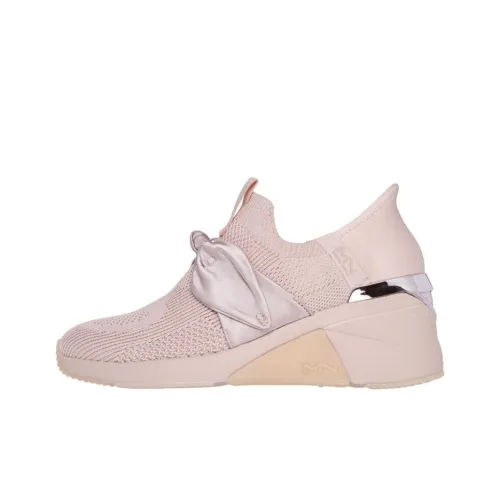 Skechers Slip Ins Низкий Топ Повседневная Обувь Женская Светло-Розовая