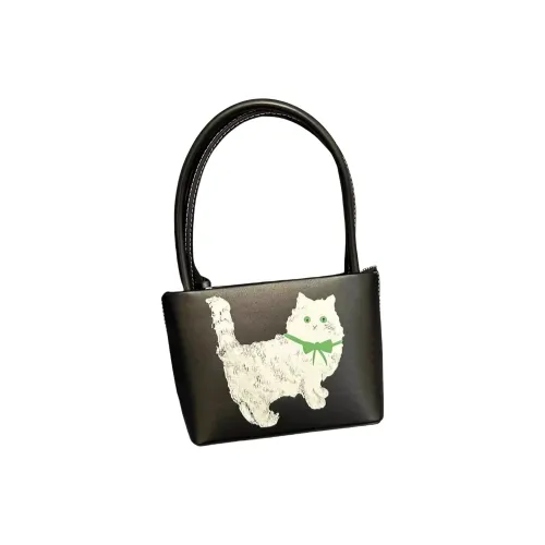 OTA ПУ (полиуретан) Сумка Средний Женская Черная