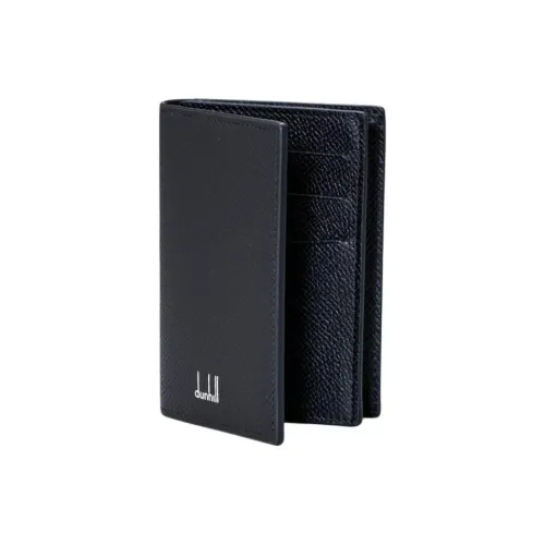 Dunhill Держатель для карт из коровьей кожи мужской черный