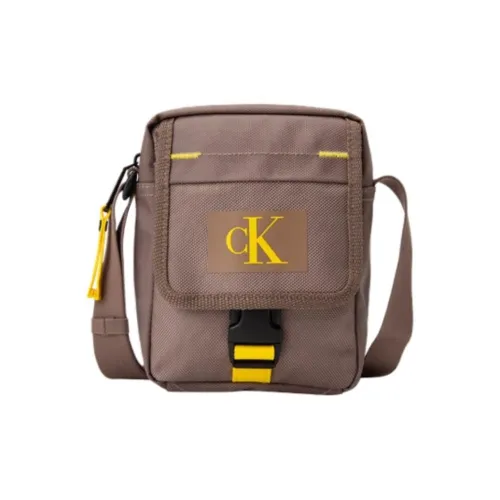 Calvin Klein Crossbody Bag Coffee Brown Men's