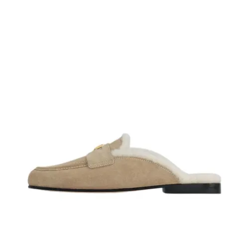 LOUIS VUITTON Soho Домашние тапочки Женские Бежевый