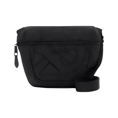 Burberry MONOGRAM LEATHER Сумка через плечо Мужская Черная