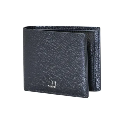 Dunhill Кошелек из коровьей кожи мужской черный