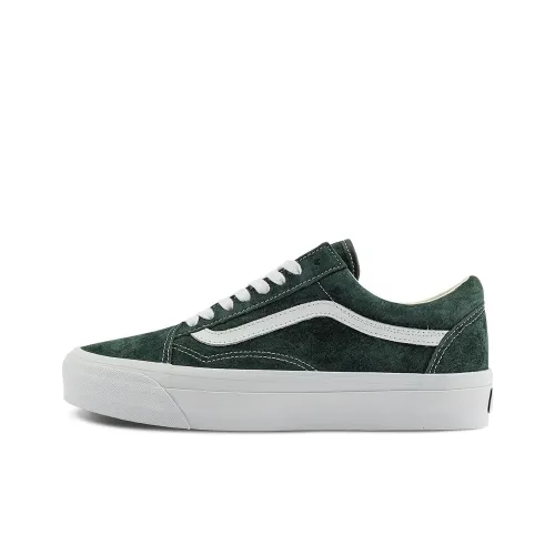 Vans Old Skool Collection Скейтборд Кроссовки Низкие Зеленые Унисекс
