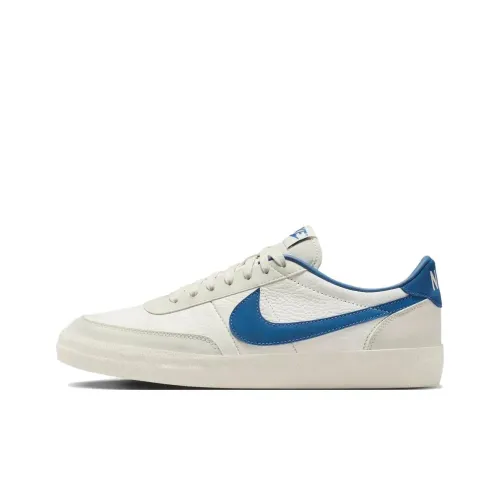 Nike Killshot 2 Slip-Resistant Abrasion-Resistant Low Top Skateboard Shoes Unisex White Blue