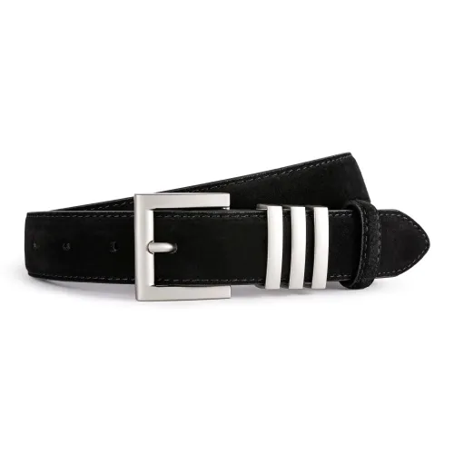 Ace Paul Тело Коровья Кожа Frosted Замша Текстура Ремень Женский Черный Кофейный Бордовый Хаки 2,8 см