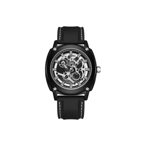 BENKEN Mechanical Style Collection Модный тренд Мужские Студенческие Кварцевые механические Часы из сплава с ремешком