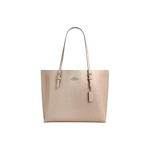 COACH Кожа Тоут Сумка Сумка для покупок Сумка Сумка через плечо Большая Унисекс