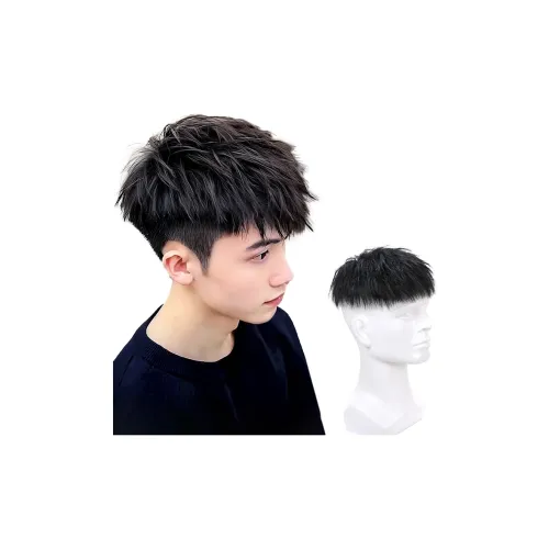 Time Shadow Real Human Волосы Мужской Закрученный Фольгированный Обработка Расчески для Волос Ленты