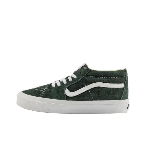 Vans SK8 MID Скейтборд Кроссовки MID Топ Зеленый Унисекс