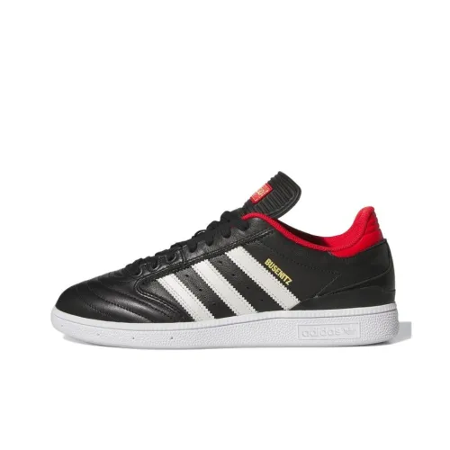 Adidas Originals Busenitz Slip-Resistant Abrasion-Resistant Low Top Skateboard Shoes Unisex Black Adidas Originals Busenitz Slip-Resistant Abrasion-Resistant Низкие Кроссовки для Скейтбординга Унисекс Черные