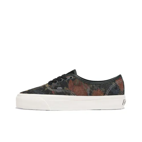 VANS Authentic Series Низкие Кроссовки для Скейтбординга Унисекс Черные