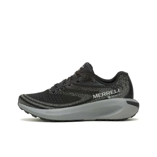 MERRELL Morphlite Slip-resistant Abrasion-resistant Waterproof Low-Top Running Shoes Women's Black Gray MERRELL Morphlite Противоскользящие Устойчивые к износу Водонепроницаемые Низкие Кроссовки для Бега Женские Черный Серый
