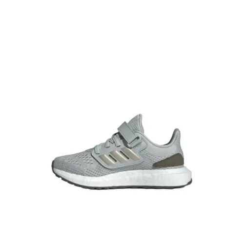 Adidas Pureboost Slip-resistant и дышащий низкий топ для детских беговых кроссовок серый для детей 3-7 лет