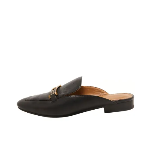 Tory Burch Домашние тапочки Женские Черные