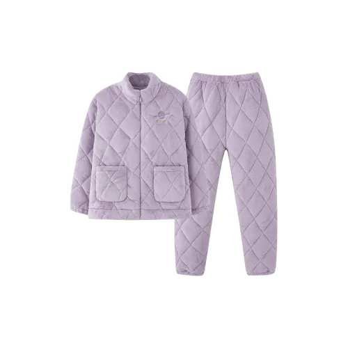 Qiao Ni Tong Пижамный комплект женский светло-фиолетовый