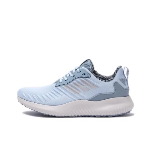 Adidas Bounce Аbrasion Resistant Низкий Топ Беговые кроссовки Женские Синий