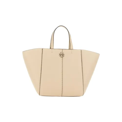 TORY BURCH McGraw Зернистая кожа личи кожа сумка через плечо сумка женская сырный белый